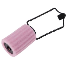 6/8Pcs DIY Soft Foam Sponge Hair Roller Roll Bangs Curls Artifact Double Layer Self-adhesive Hair Curlers Tube Foam Rollers