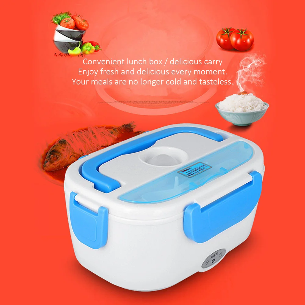 Office School Kids Electric Heating Lunch Box Bento Heated Portable Lunch Box new