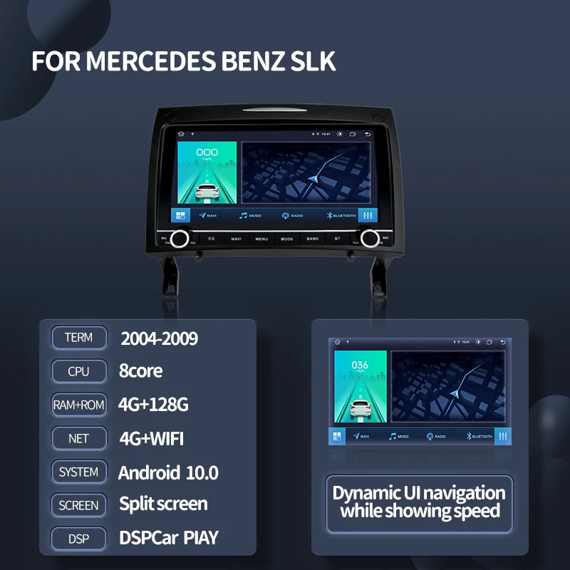 Kingchange 9 &quotВосьмиядерный Android 10 0 автомобильный стерео Мультимедийный Плеер для Benz