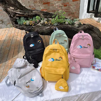 

Schoolbag for Teenager Girls Women Backpack Learner Shoulder Bag casual Tavel Backpack School Backpack Laptop Bag Mochila