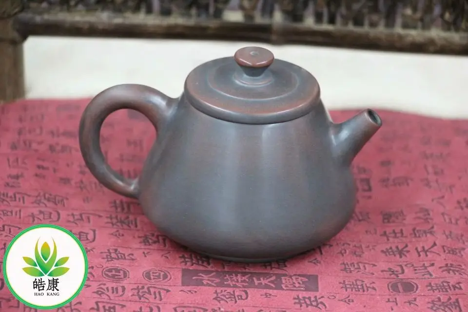 Qin Zhou Ceramic tea pot Чайник из цинчжоуской глины*Сосуд из тыквы* около 160ml