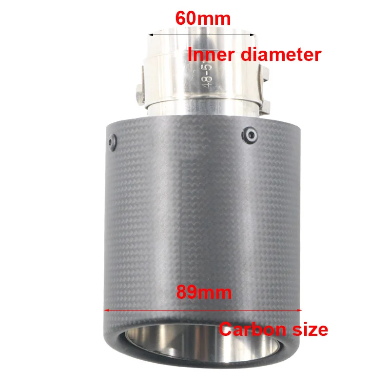 Автомобильный наконечник для выхлопной трубы с логотипом матовые Аксессуары