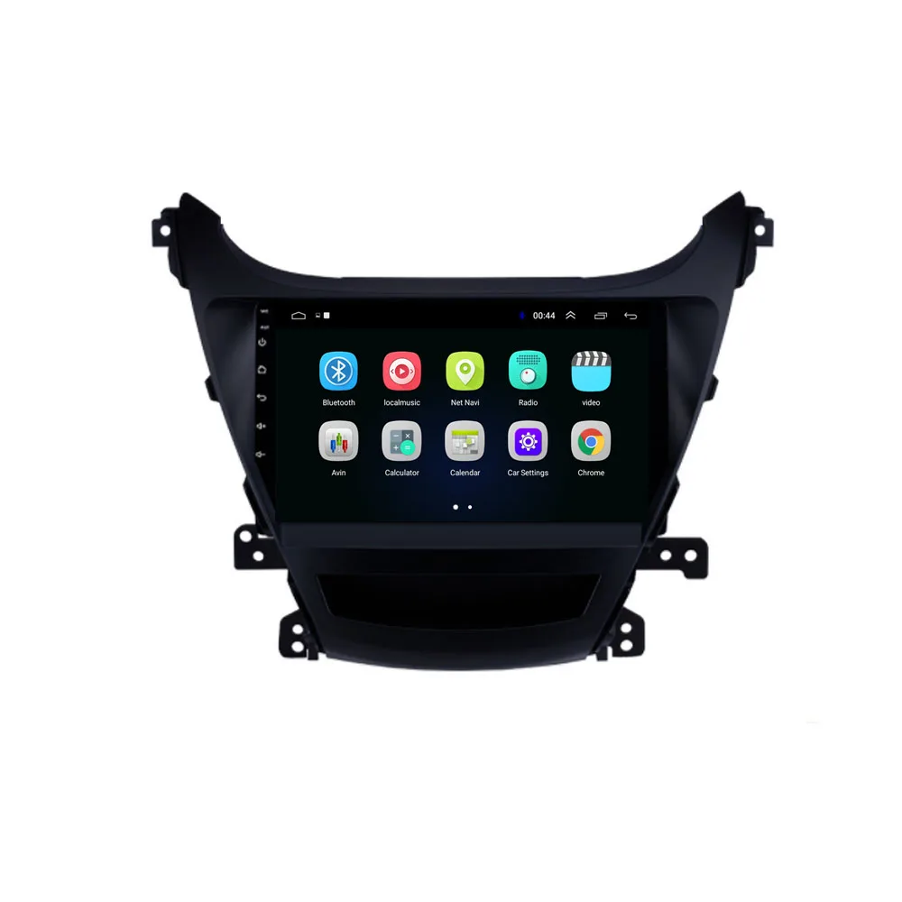 Skup Czterordzeniowy Android 8.1 dla HYUNDAI ELANTRA Avante 2011 2012 2013 2014 2015 multimedialne stereo samochodu nawigacja z odtwarzaczem dvd radio gps