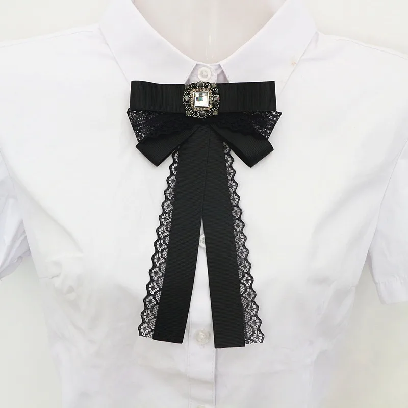Лента галстук-бабочка брошь ткань кристалл броши аксессуары дамская бабочка броши-булавки значок для женщин