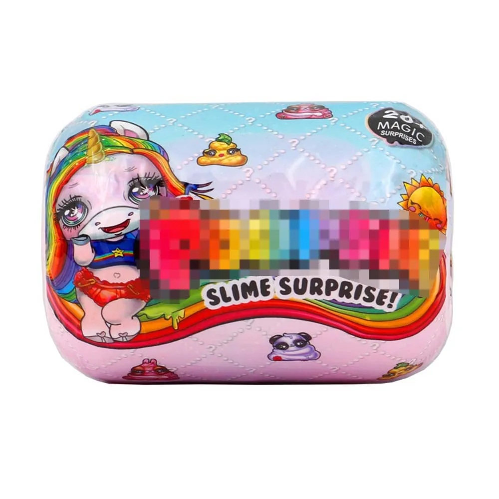 Poopsies Slime шар с сюрпризом куклы коса слизи Единорог игрушка ребенок сжимает музыку мягкое табурет долы кукла Reliver Игрушки для девочек подарок