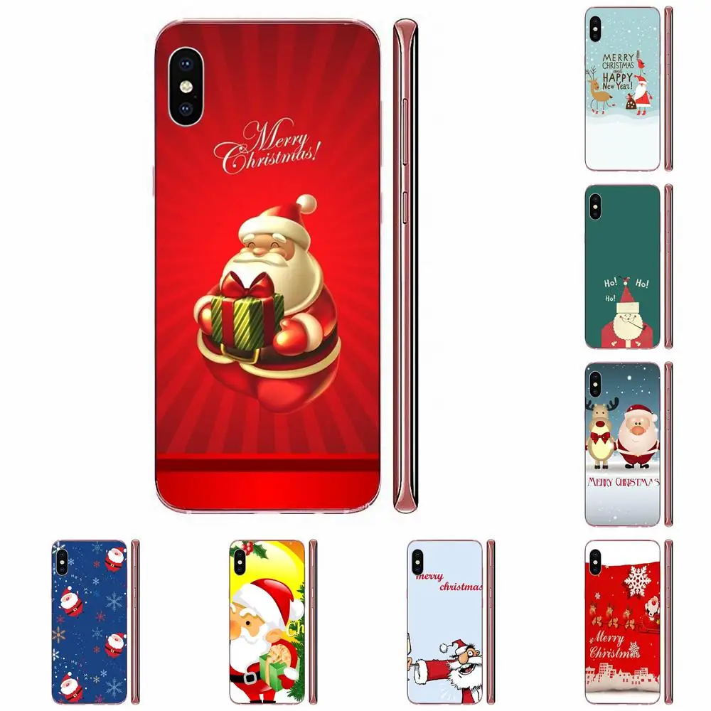 Happy New Year Marry Christmas Santa Claus For Xiaomi CC9 CC9E Mi 3 4 4i 5 5S 6 6X 8 9 SE Play Plus Pro Lite A1 Mix 2 Note | Мобильные