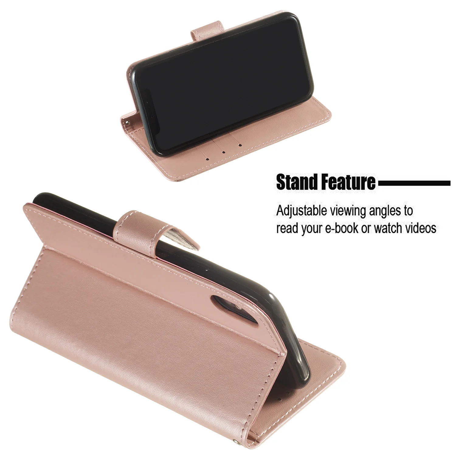 Роскошный кожаный флип чехол в стиле ретро со слоты для карт kickstand Apple iPhone 11 Pro 5s SE 6