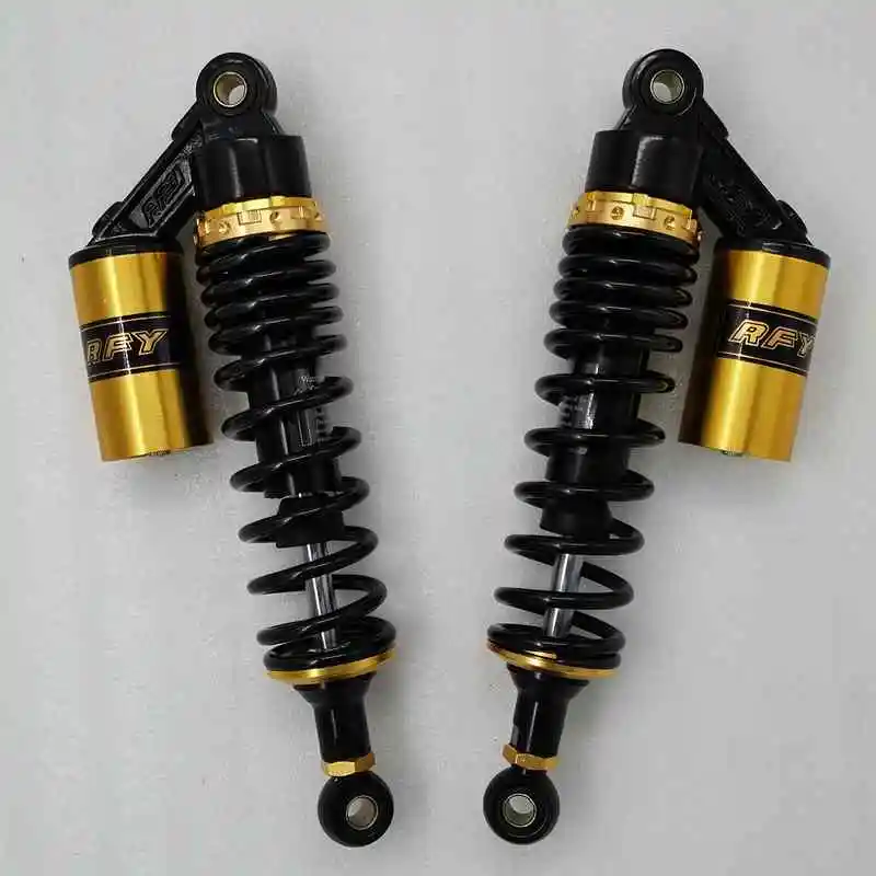 유니버설 8MM 스프링 오토바이 충격 흡수 장치 BMW R60 R100 야마하 VMAX V-MAX 340 혼다 스즈키 가와사키 골드 옐로우