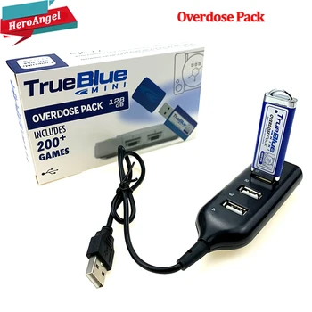

203 Games True Blue Mini-Overdose Pack for PlayStation Classic (128GB) Accessories 2019 Preorder Sales Hot 2-player games Newest