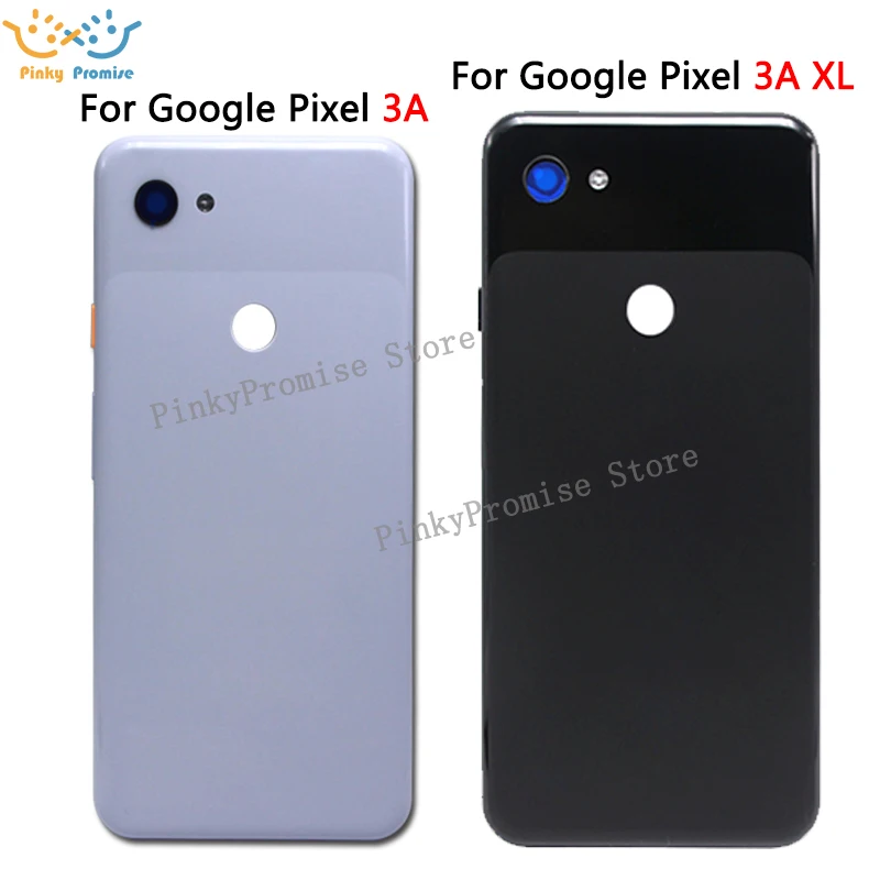 Для HTC Google Pixel 3A стеклянная задняя крышка батарейного отсека Корпус для Google Pixel 3a XL задняя дверь корпус