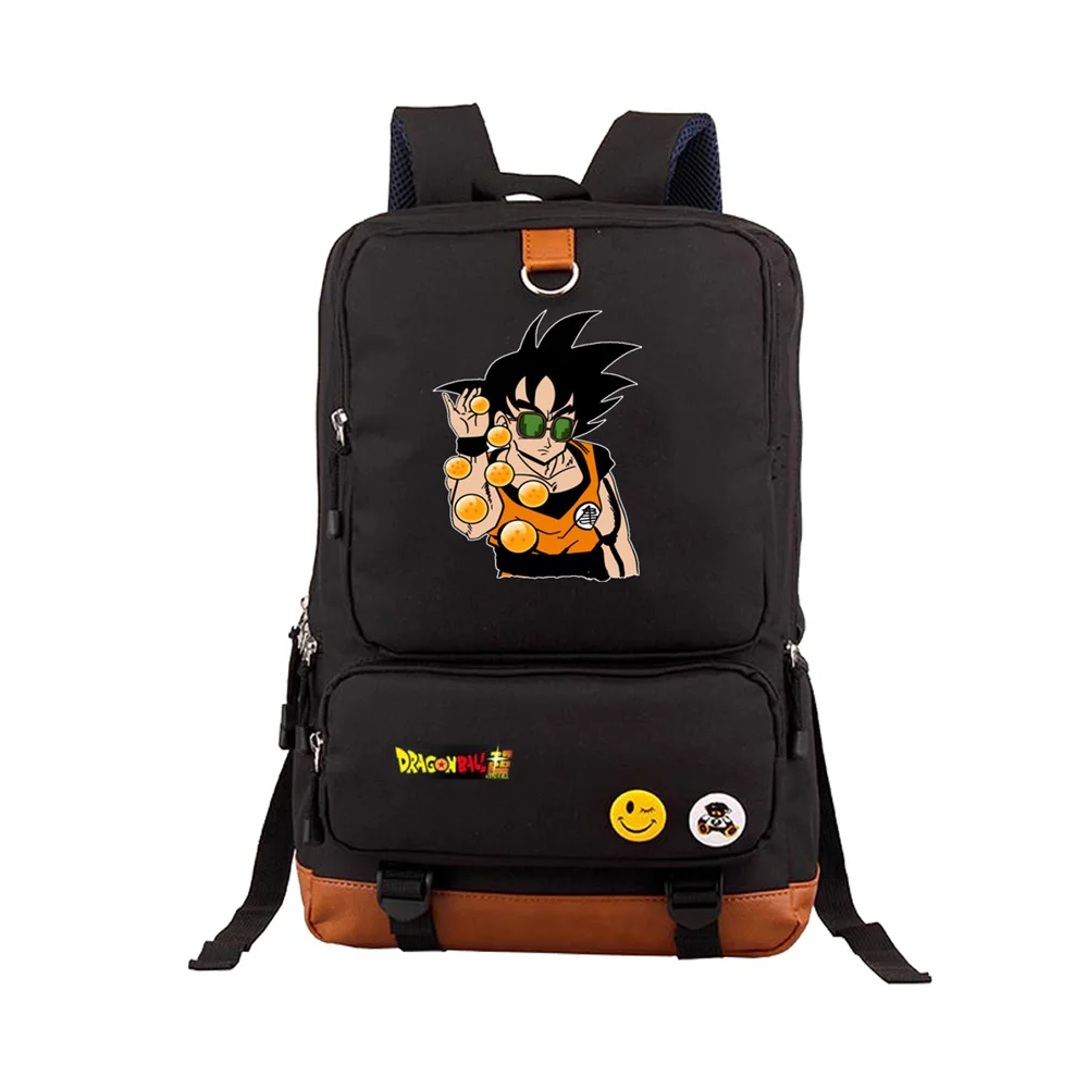 Dragon Ball Z Son рюкзак с Гоку для подростков детская школьная сумка для книг дорожная универсальная сумка через плечо чехол для ноутбука Для Путешествий Рюкзак
