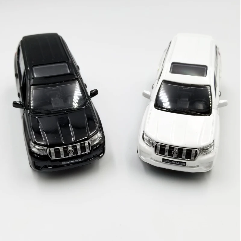 CAIPO 1:42 Масштаб Toyota Prado SUV сплав оттягивать назад игрушки модель автомобиля транспортные средства