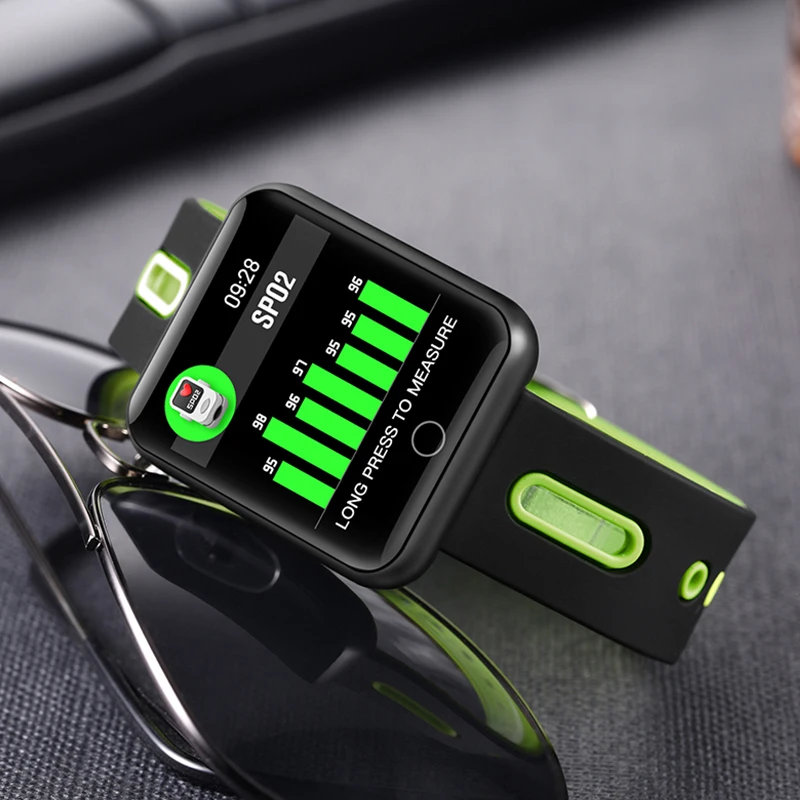 BINSSAW Sport5 Smart Watch Men Blood Pressure Smartwatch Waterproof Fitness Tracker ClockFor IOS Android Wearable Devices