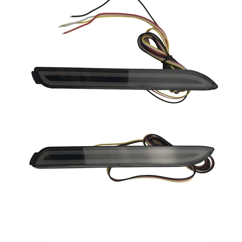 LED Car Rear Bumper Reflector Tail Brake Light Bar Daylight+Brake Light+Running Turn Signals for Toyota Camry 2006-2015 | Автомобили и