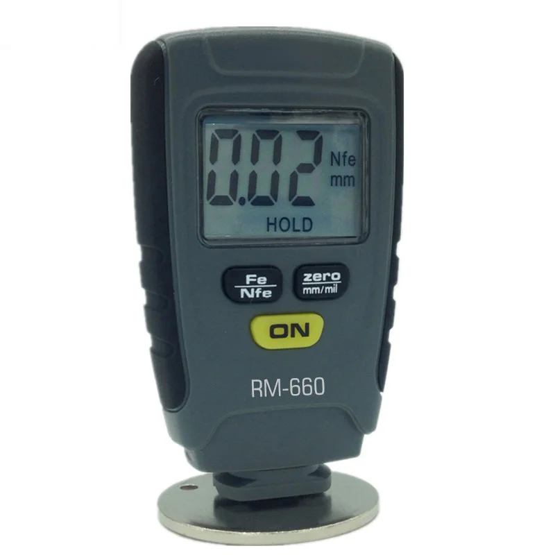 

Magnetic Coating Thickness Gauge LCD Induction Digital Measurement Thickness Meter Eddy Current Measurement Combo Gauge Meter