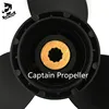 Captain Propeller 9 1/4x12 58100-89L50-019 Fit Suzuki Outboard Engines DF9.9B DF15A DF20A Aluminum 10 Tooth Spline RH ► Photo 3/5