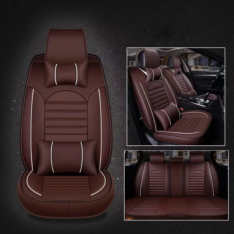 

5 PIECES. Eco Leather Car Seat Cover Universal Car Seat Cover Front Back Seat Cover Cover Free Shipping