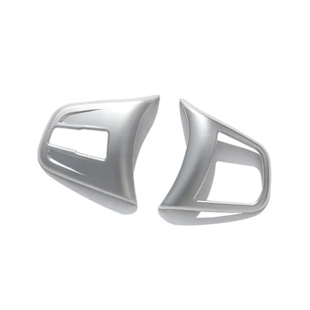 

For BMW X1 2016 ABS Chrome Steering Wheel Buttons Cover Trim Car Styling Auto Accessories