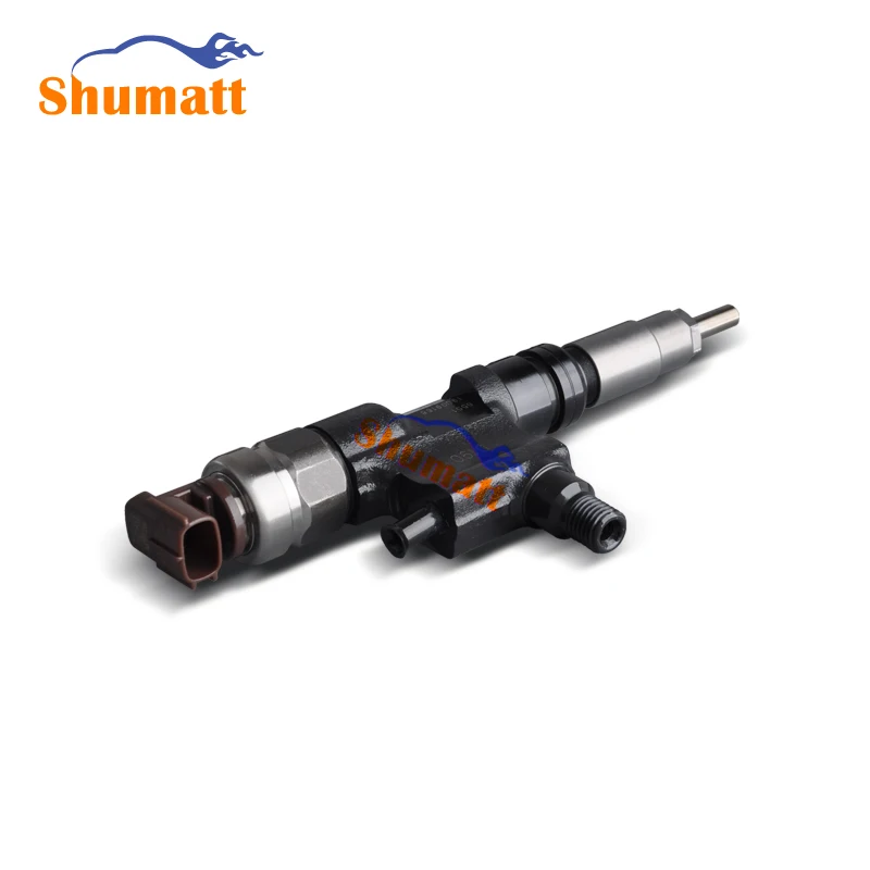 SHUMAT топливный инжектор 095000-6551 в сборе 23670-E0190 23670-78140 общая топливораспределительная рампа дизельный впрыск частей подходит для двигателя N04C-TY