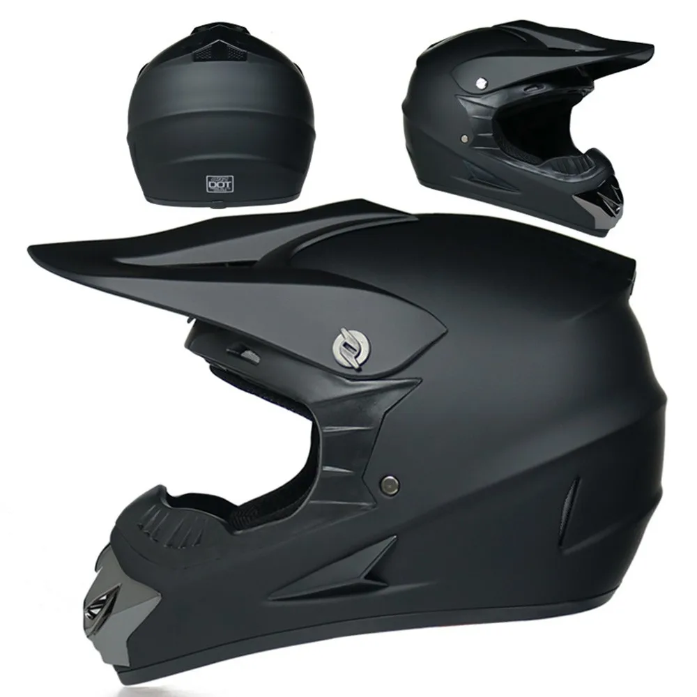 OFF-ROAD Bicycle Helmet Motocross Mountain MTB Bike Downhill Full Face Helmet 