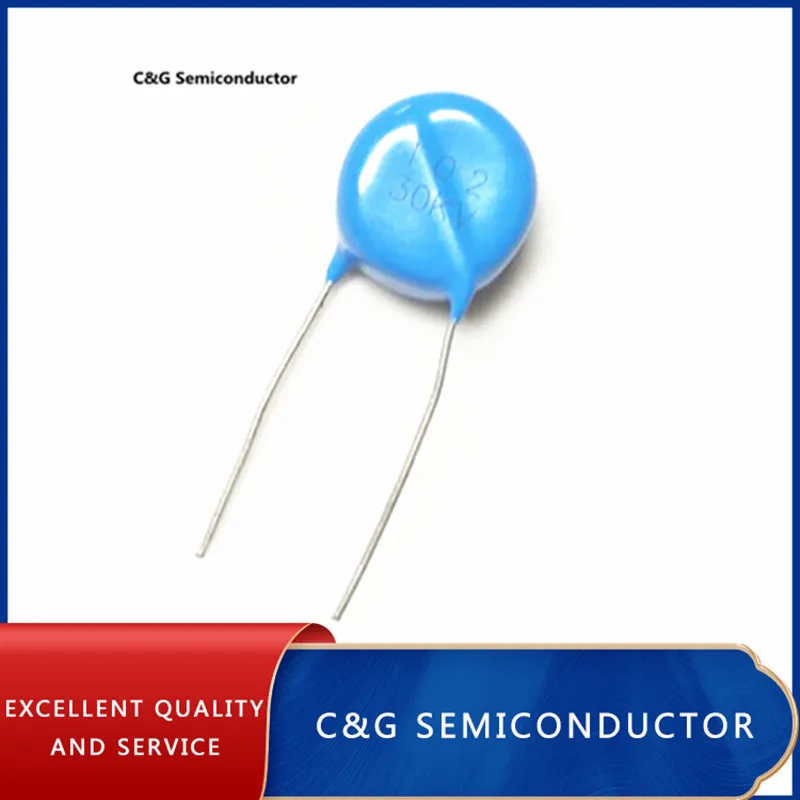 10PCS 30KV 1000PF 102 102K 30000V High Voltage Ceramic Capacitor | Электронные компоненты и принадлежности