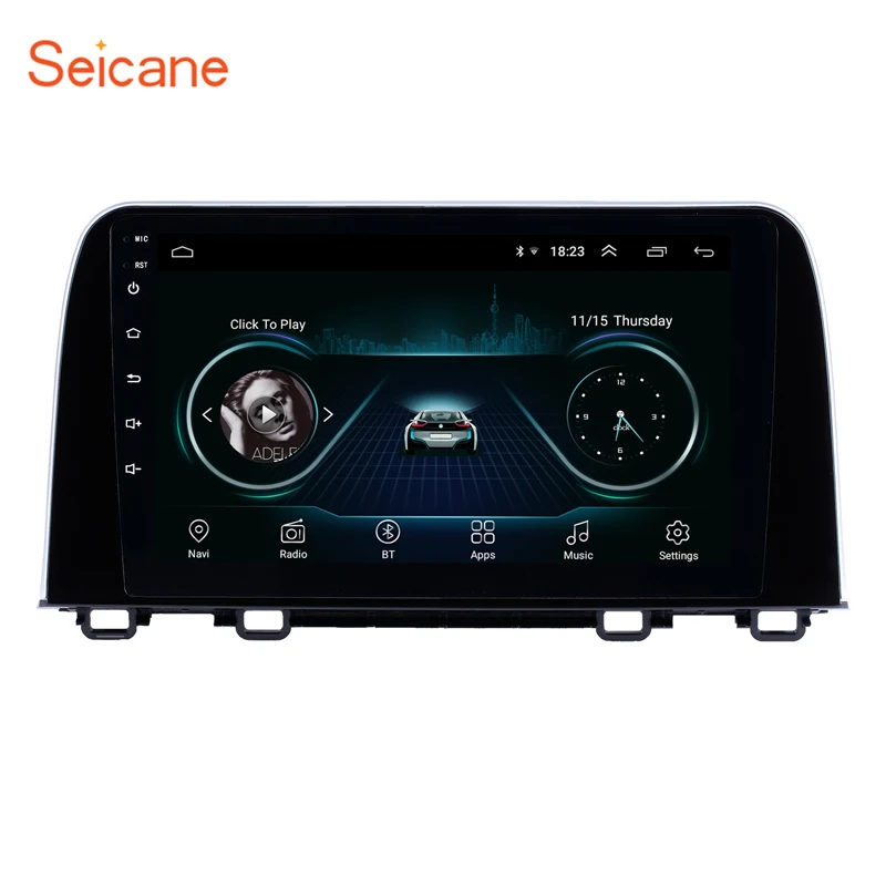 

Seicane Android 8.1 Car GPS Navigation Radio for 2017 2018 Honda CRV 9 inch support Carplay 3G Mirror Link Rearview camera OBD2