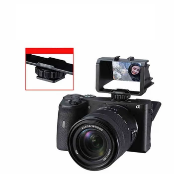 

Portable Camera Vlog Selfie Flip Screen Bracket Video Shooting Reverse Mirror Mount for Sony A6500/6300/A73 for Nikon Z6 Z7
