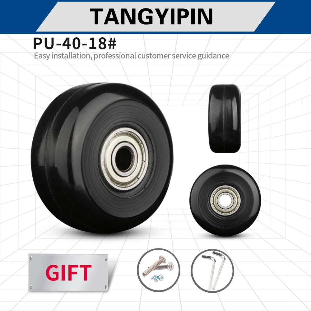 

TANGYIPIN аксессуары для колес, универсальный пароль для чемодана, скользящий ролик для багажа, ремонт, универсальные Сменные ролики