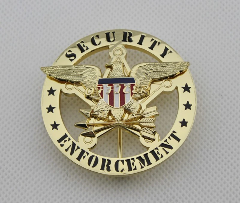 Реплика Фильма Prop Pin Badge-значок безопасности - Цвет: badge