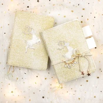 

Ice And Snow World Deer Cute Vintage Notebook Ins Style A6 Everyday Planner Agenda Diary Journal Notepad Bujo 2020 Grid Notepad