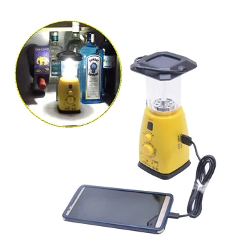 

Solar Power Emergency Flashlight Portable Lanterns Flash Light Dynamos Radio Hand Crank Lamp For Hiking Camping Fishing