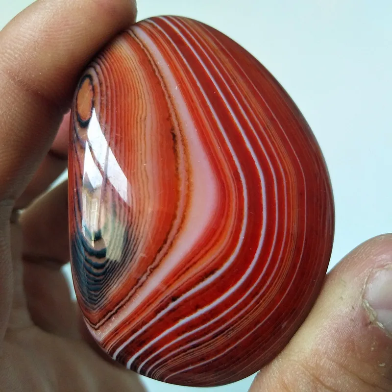 Natural stone Sardonyx agate palm stones playthings small stones and crystals healing crystals