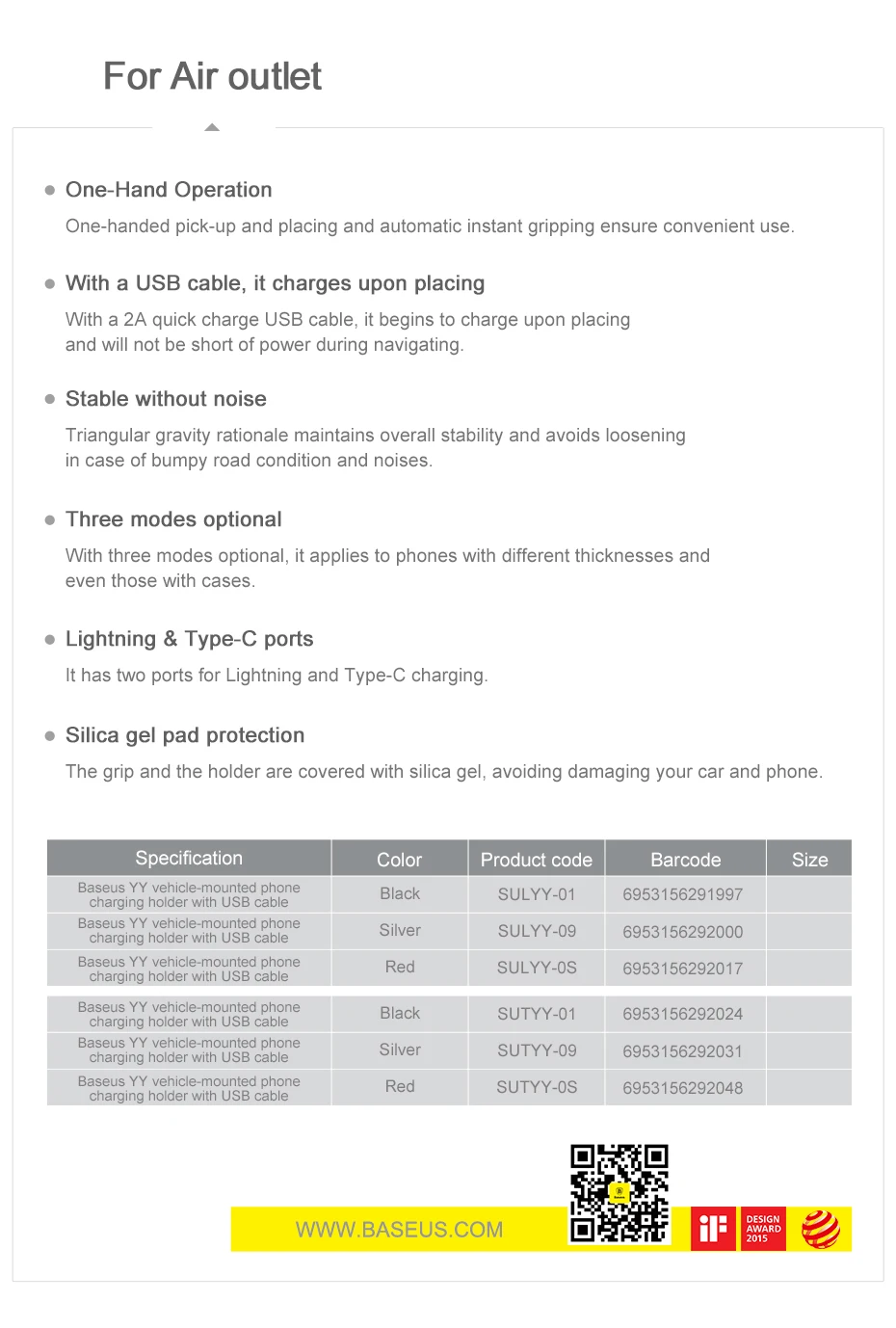 Baseus Автомобильный держатель для телефона с usb-кабелем для зарядки iPhone X Max Xiaomi Mi9 Автомобильный держатель для автомобильного зарядного устройства