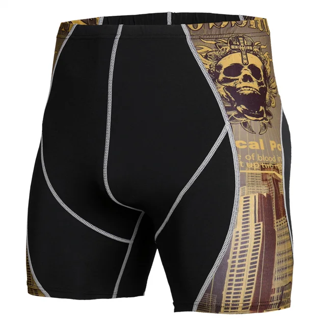 MMA Compression Shorts Running Tights 
