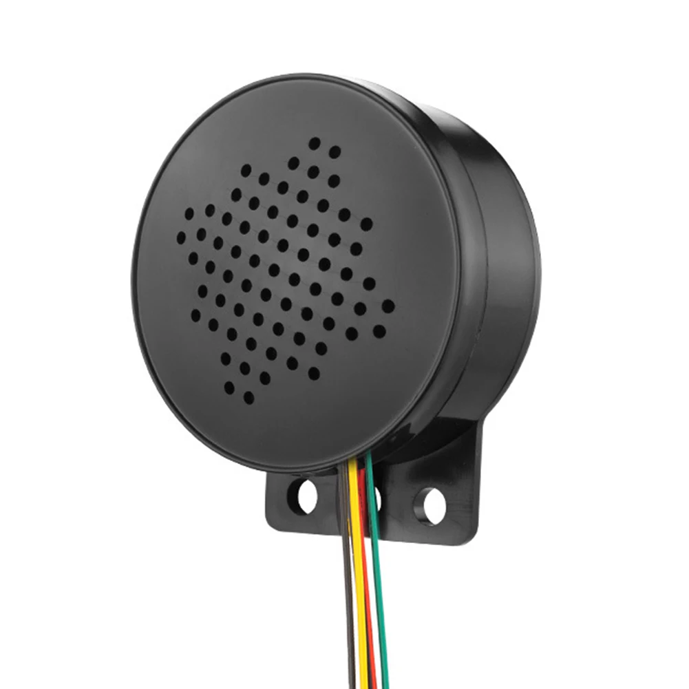 12-24V Car Start Voice 4-channel Trigger Voice Speaker Prompter Sound Alarm Reverse Siren Buzzer Alarm Horn Benchmark