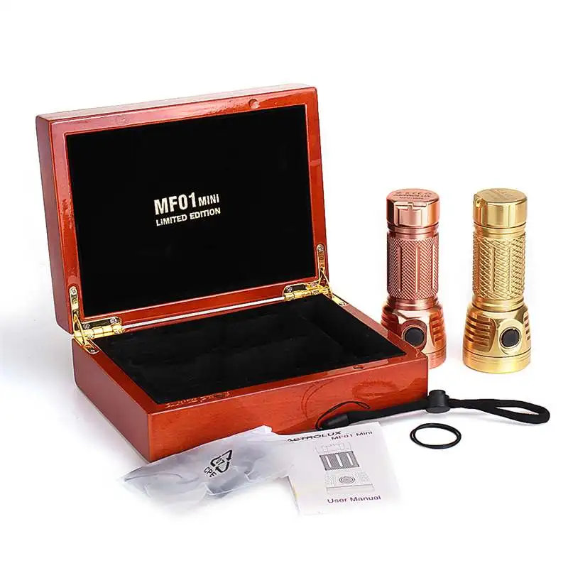 Astrolux MF01 мини Ограниченная серия набор 7* SST20 5500LM тип-c перезаряжаемый Campact EDC фонарик медная горелка фонарь