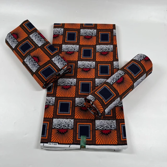 2021 New Hot Sale African Wax Fabric Cotton Material Nigerian Ankara Block Prints Batik Dutch High Quality Sewing Cloth VL-40 17