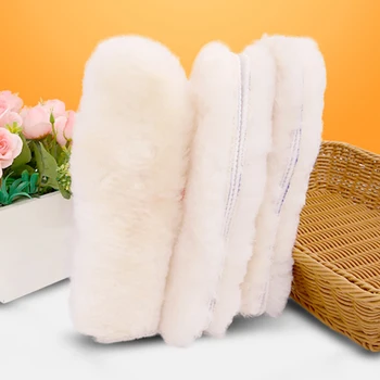 

1 Pair Plush Insole Breathable Warm Soft for Women Men Shoes Snow Boots Winter SK88