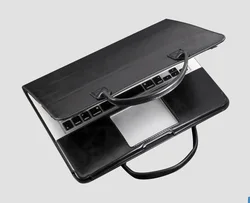 Novo caso para macbook pro ar 15.4 13.3 13 12 11 bolsa para portátil manga de couro do plutônio destacável notebook capa saco