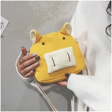 Милая женская маленькая сумка новая стильная модная контрастная цветная сумка на плечо в студенческом стиле модная сумка в Корейском стиле