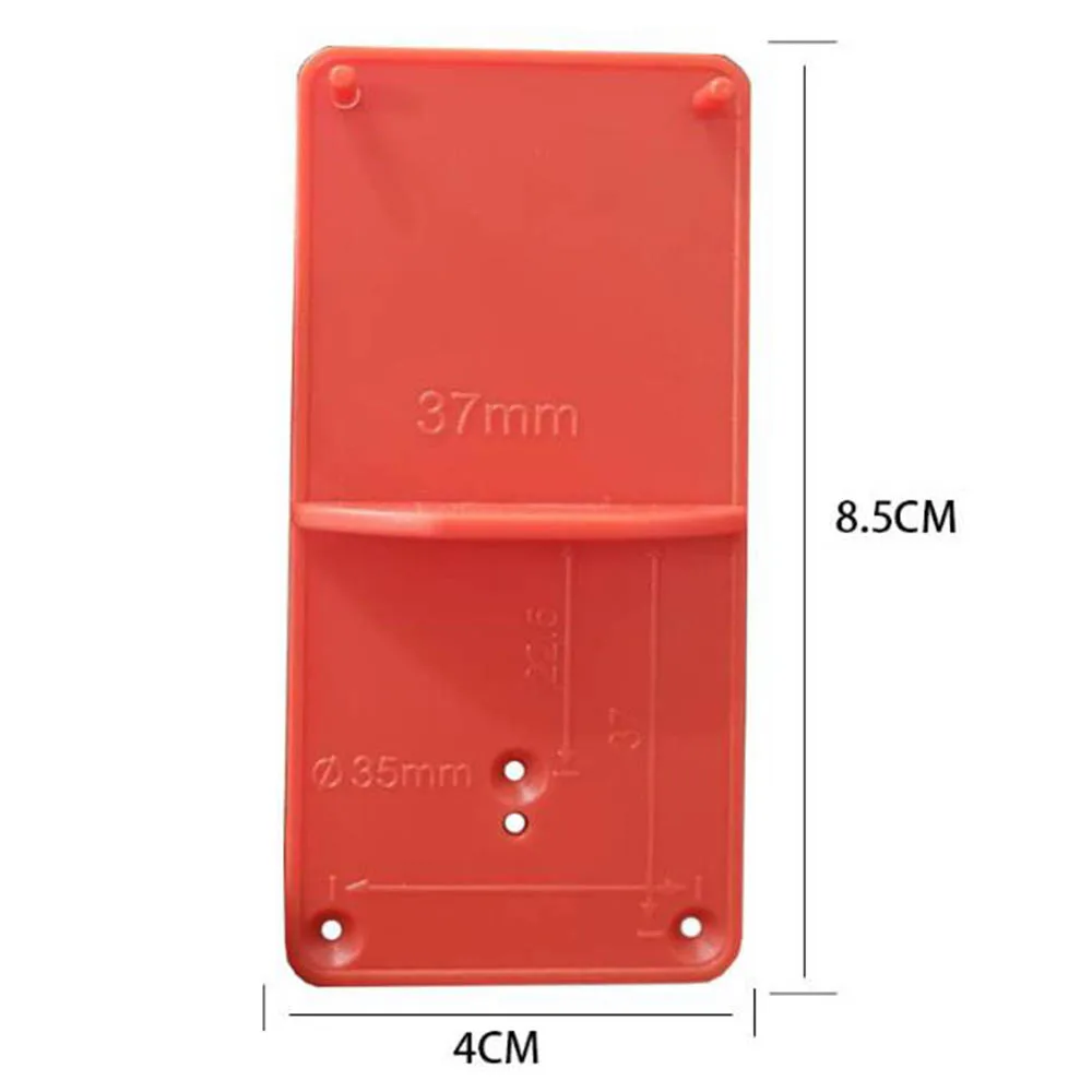35/40mm Woodworking Punch Hinge Drill Hole Opener Locator Guide Drill Bit Hole Tools Door Cabinets DIY Template Woodworking Tool