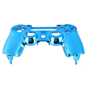 

Hot 3C-Chrome Paint Skin Housing Shell Case Cover For Sony PlayStation 4 PS4 Controller-Blue