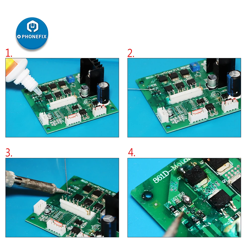 liquid flux soldering