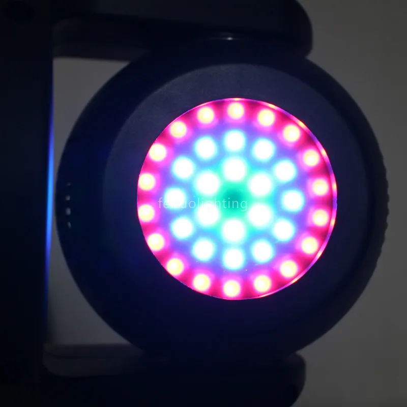 E-8pcs DMX512 мини движущаяся головка 15 Вт RGBW 4в1 светодиодный S+ 36 шт.* 5050 Светодиодная лента+ 1 шт. 150 МВт Зеленая лазерная движущаяся головка сценический светильник