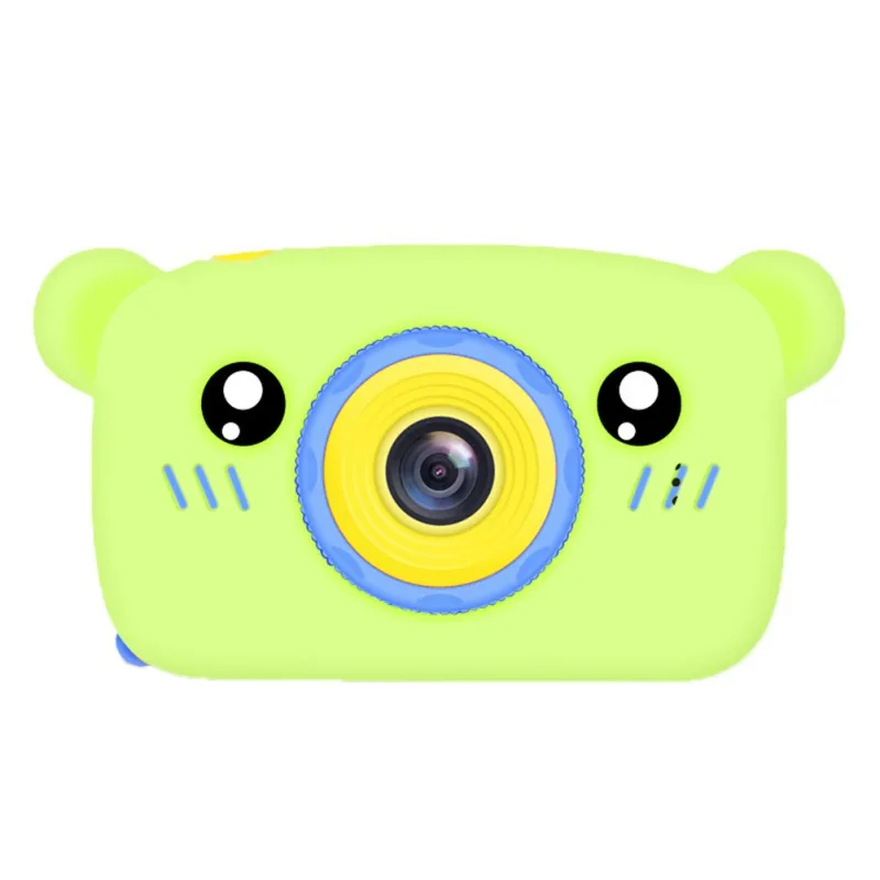 

New HD Kid Digital Cute Camera Portable Cute 12MP Clear 2inch Screen Shoot Camera For Child Pink Green!