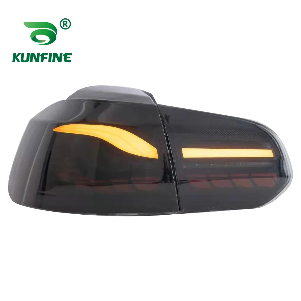  Car Tail Light Assembly For VOLKSWAGEN GOLF 6 2008-2013 Dragon scale model  (5)