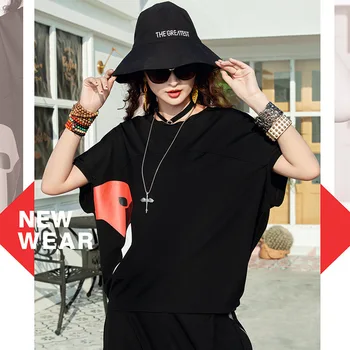 

Hip Hop Bf Short Sleeve Top T Shirt 2020 Streetwear Women's Wear Tees Fashion Printing Female Casual Pullovers Tops Z2