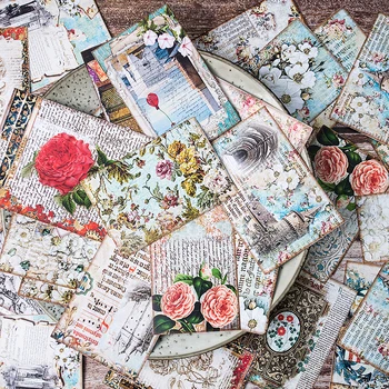 

KLJUYP Retro Palace Paper Stickers for Scrapbooking Happy Planner/Card Making/Journaling Project