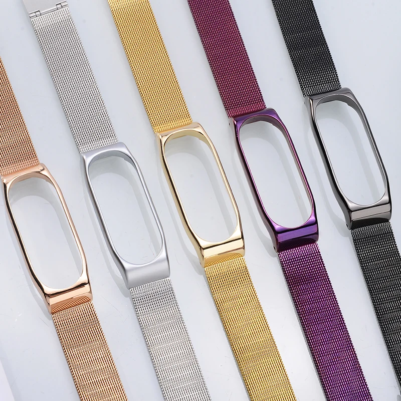 Classics Stainless Steel Wristband Alloy Case Frame For Xiaomi 3 xiaomi 4 Adjustable Replacement Belt Strap Fashion Casual | Наручные