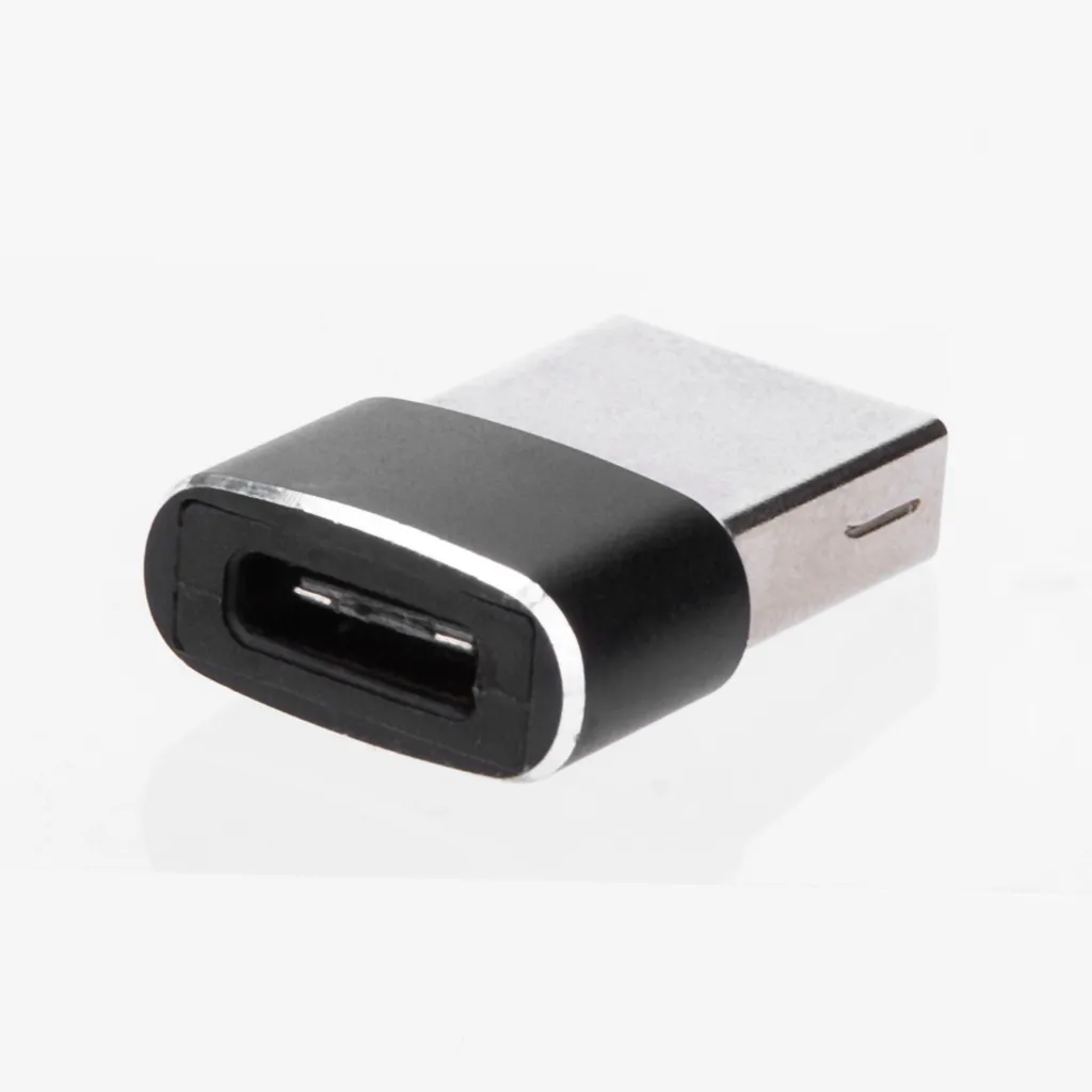 CARPRIE USB 3,0 type A штекер USB 3,1 type C гнездовой соединитель конвертер адаптер USB Стандартная зарядка передача данных - Цвет: BK